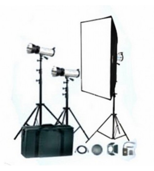 Fomex E Studio Kit 310 with Softbox 80 x 120